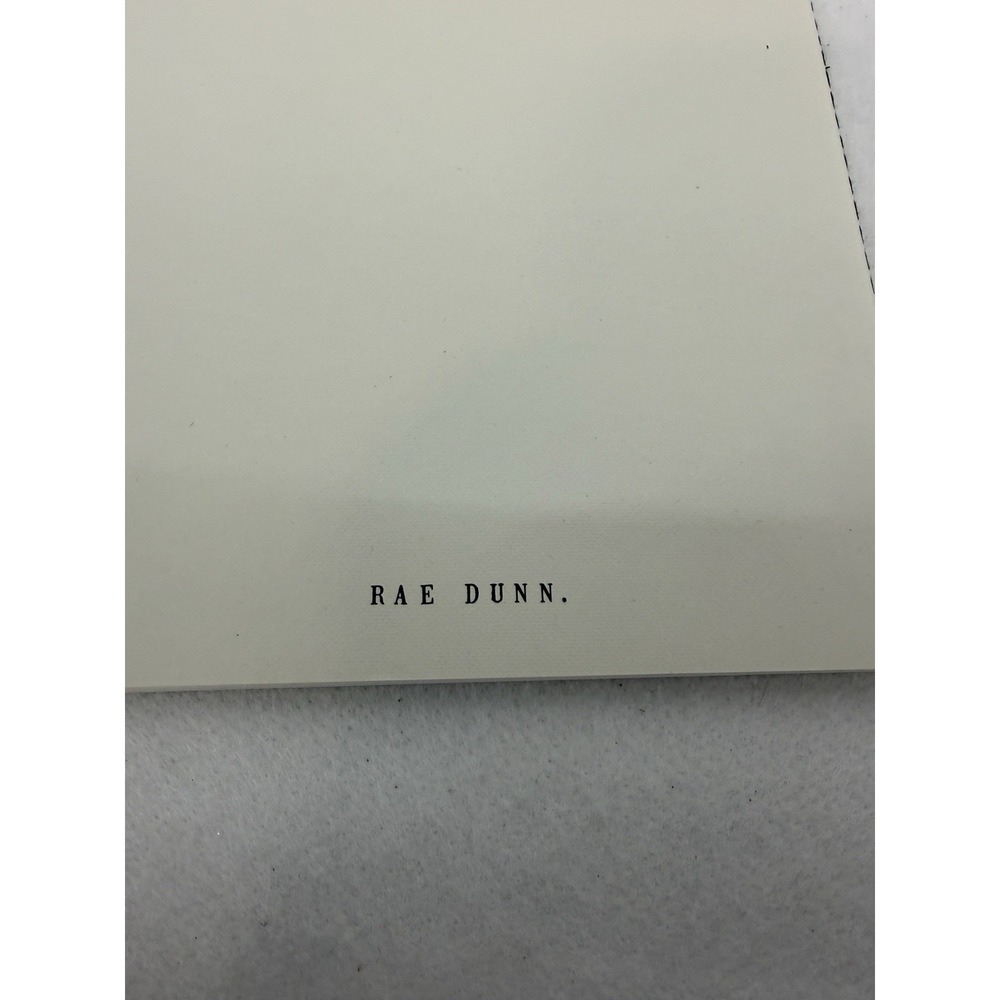 NWOT Rae Dunn 7.25" X 9.75" Soft Cover Bound Lined Notebook - Picture 2 of 6